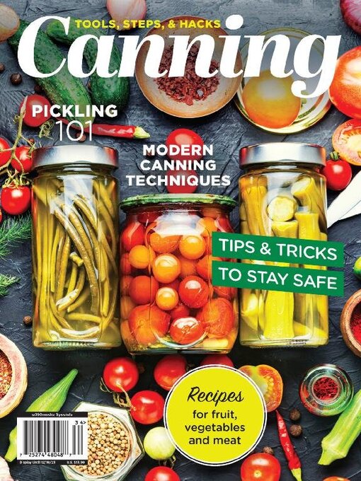 Title details for Canning: Tools, Steps & Hacks by A360 Media, LLC - Available